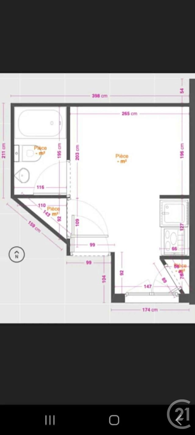 Appartement F1 &agrave; vendre - 1 pi&egrave;ce - 12,61 m2 - Paris - 75001 - ILE-DE-FRANCE