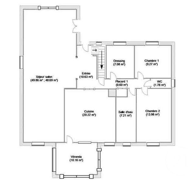 Maison à vendre - 8 pièces - 181 m2 - Hesdin - 62 - NORD-PAS-DE-CALAIS