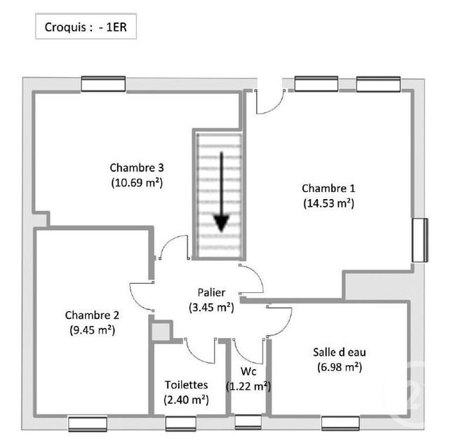 Maison à vendre - 7 pièces - 100 m2 - Galametz - 62 - NORD-PAS-DE-CALAIS