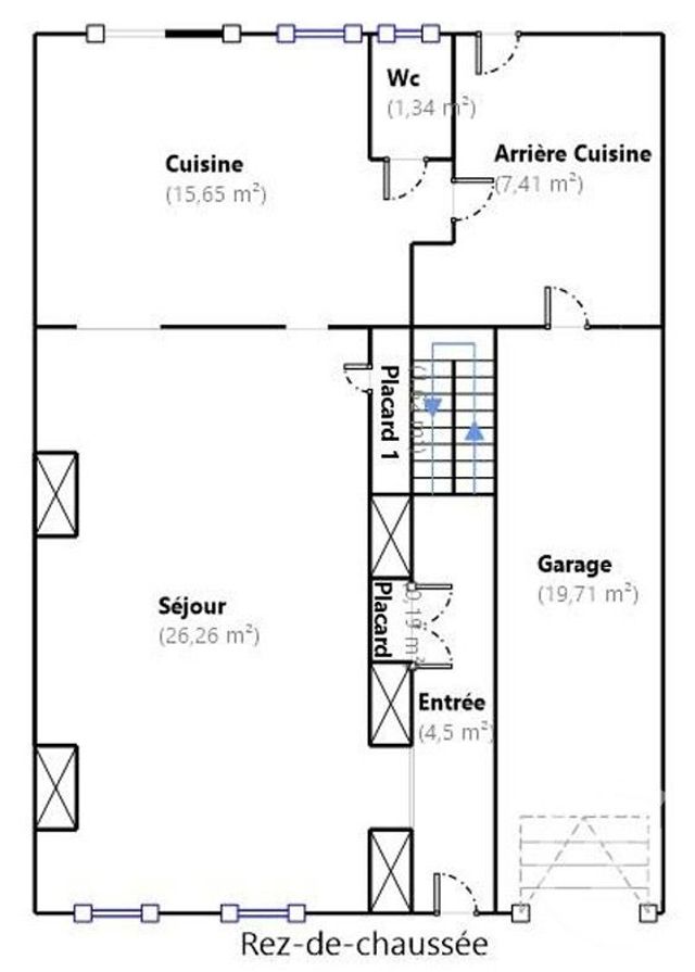 Maison à vendre - 6 pièces - 103 m2 - Hesdin - 62 - NORD-PAS-DE-CALAIS