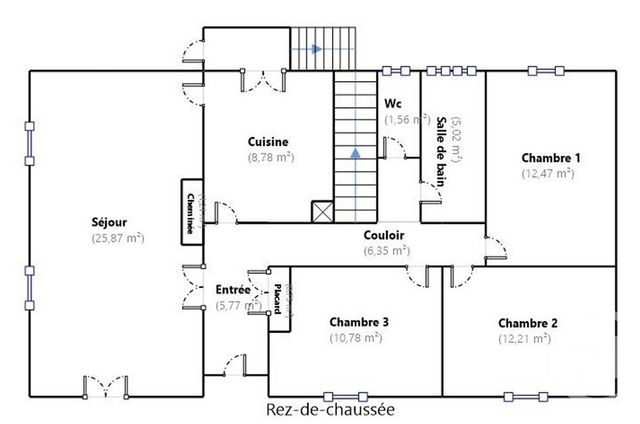 Maison à vendre - 6 pièces - 89,50 m2 - Beaurainville - 62 - NORD-PAS-DE-CALAIS