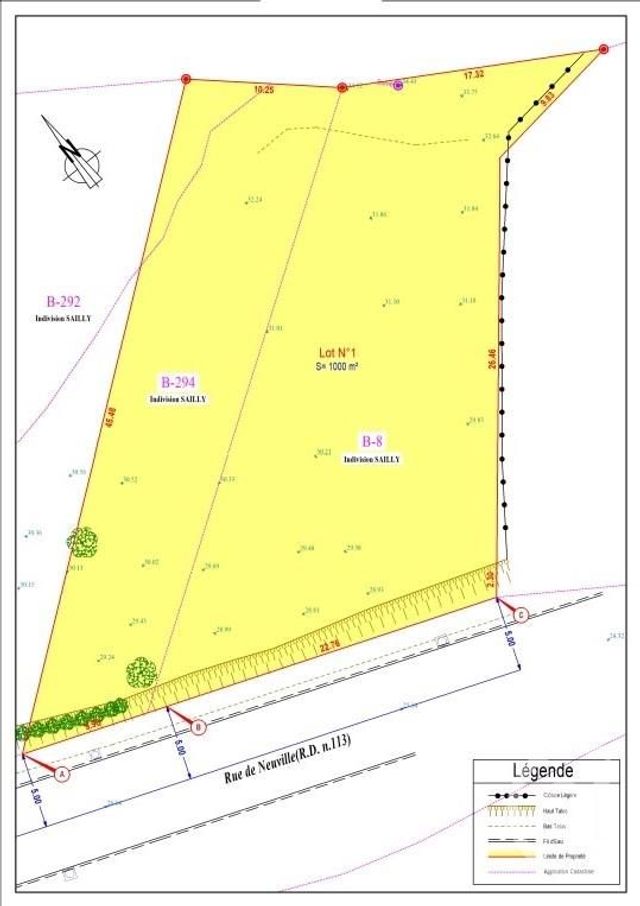 Terrain &agrave; vendre - 1000 m2 - Marles Sur Canche - 62 - NORD-PAS-DE-CALAIS