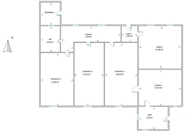 Maison &agrave; vendre - 6 pi&egrave;ces - 94,50 m2 - Maintenay - 62 - NORD-PAS-DE-CALAIS