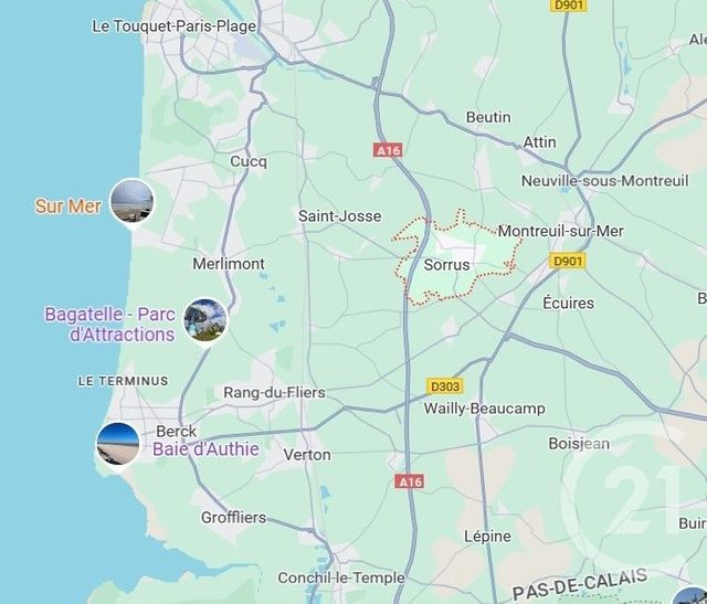 Maison &agrave; vendre - 6 pi&egrave;ces - 80 m2 - Sorrus - 62 - NORD-PAS-DE-CALAIS