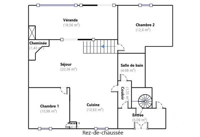 Maison &agrave; vendre - 6 pi&egrave;ces - 80 m2 - Sorrus - 62 - NORD-PAS-DE-CALAIS