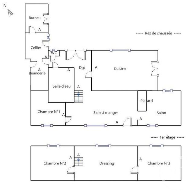 Maison &agrave; vendre - 7 pi&egrave;ces - 133 m2 - Aubin St Vaast - 62 - NORD-PAS-DE-CALAIS