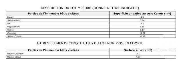Appartement F2 &agrave; vendre - 2 pi&egrave;ces - 59,28 m2 - Cagnes Sur Mer - 06 - PROVENCE-ALPES-COTE-D-AZUR