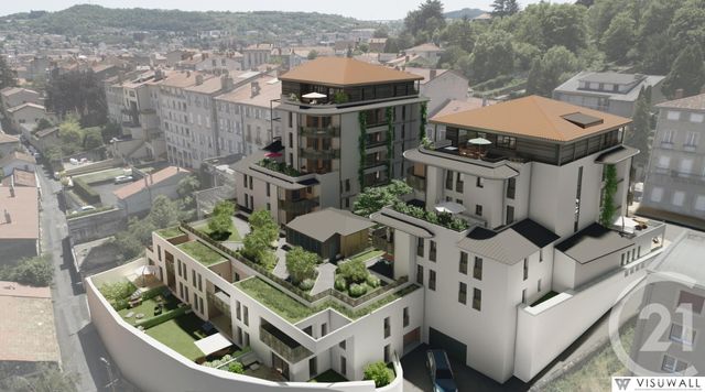 Appartement T2 à vendre - 3 pièces - 51,92 m2 - Le Puy En Velay - 43 - AUVERGNE