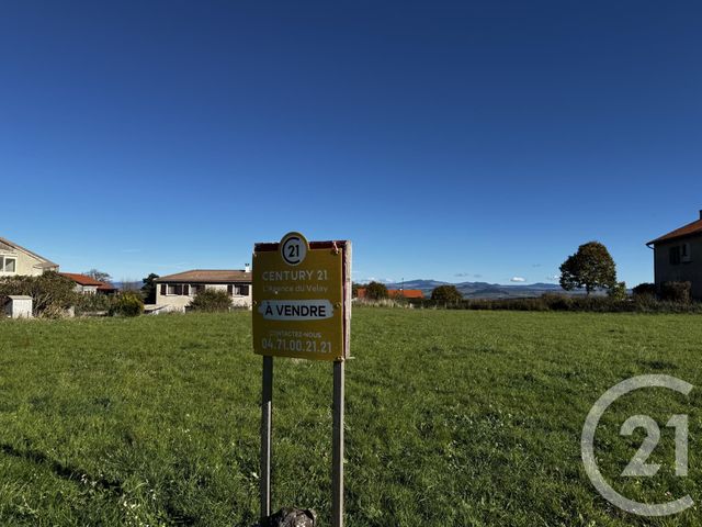 Terrain &agrave; vendre - 1178 m2 - Cayres - 43 - AUVERGNE