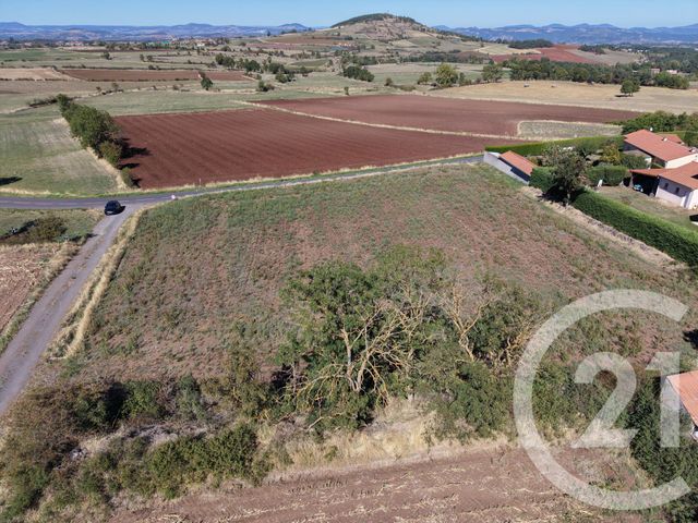 Terrain &agrave; vendre - 1514 m2 - St Christophe Sur Dolaison - 43 - AUVERGNE