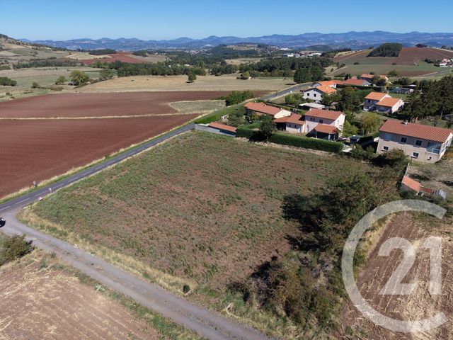 Terrain &agrave; vendre - 1514 m2 - St Christophe Sur Dolaison - 43 - AUVERGNE