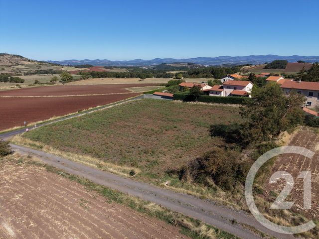 Terrain &agrave; vendre - 1514 m2 - St Christophe Sur Dolaison - 43 - AUVERGNE