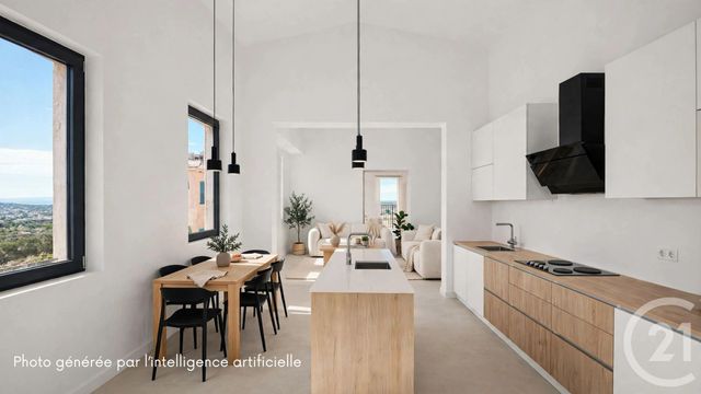 Appartement F4 &agrave; vendre - 4 pi&egrave;ces - 80 m2 - Chateauneuf Grasse - 06 - PROVENCE-ALPES-COTE-D-AZUR