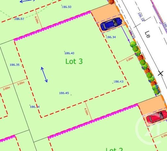 Terrain &agrave; vendre - 511 m2 - Romaneche Thorins - 71 - BOURGOGNE