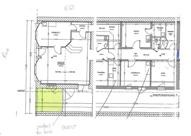 Local commercial à louer - 128.4 m2 - 69 - Rhone