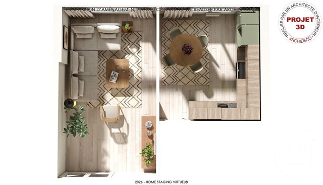 Appartement F4 &agrave; vendre - 4 pi&egrave;ces - 84,05 m2 - Villeurbanne - 69 - RHONE-ALPES
