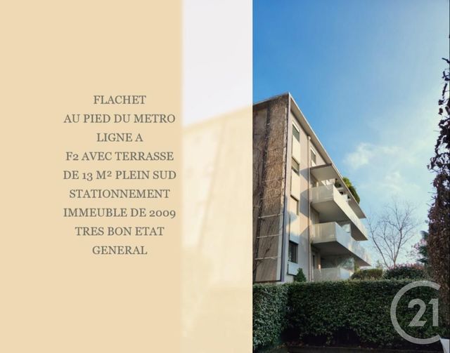 Appartement F2 à vendre - 2 pièces - 42,97 m2 - Villeurbanne - 69 - RHONE-ALPES