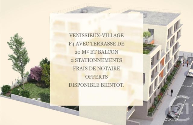Appartement F4 à vendre VENISSIEUX