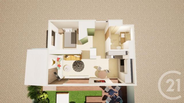 Appartement F1 &agrave; vendre - 1 pi&egrave;ce - 34,07 m2 - Nice - 06 - PROVENCE-ALPES-COTE-D-AZUR