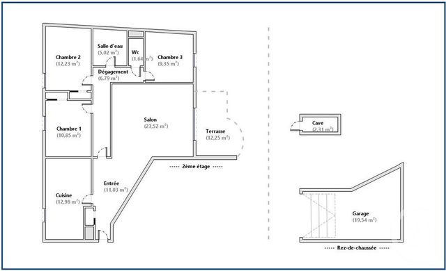 Appartement T4 &agrave; vendre - 4 pi&egrave;ces - 93,41 m2 - Bourg De Peage - 26 - RHONE-ALPES