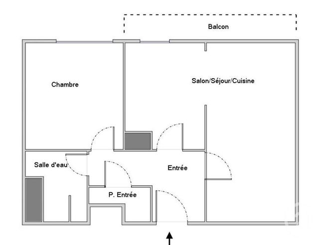Appartement F2 &agrave; louer - 2 pi&egrave;ces - 47,86 m2 - Montpellier - 34 - LANGUEDOC-ROUSSILLON