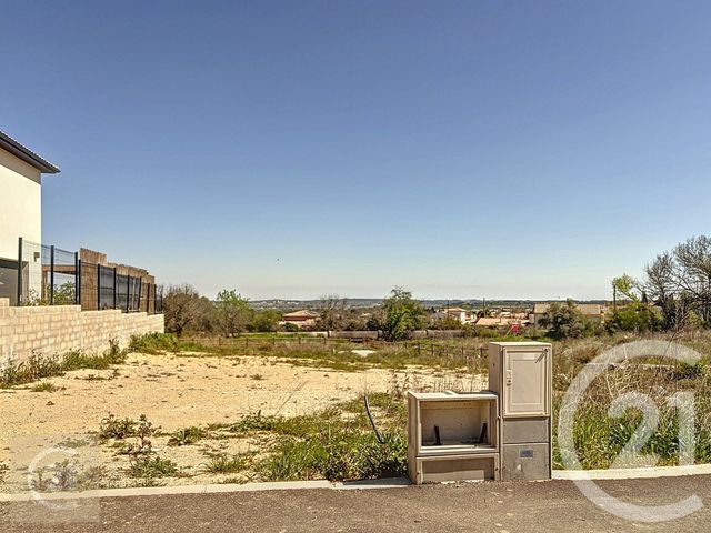 Terrain &agrave; vendre - 499 m2 - Cazouls Les Beziers - 34 - LANGUEDOC-ROUSSILLON