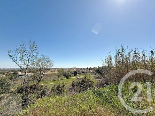 Terrain &agrave; vendre - 499 m2 - Cazouls Les Beziers - 34 - LANGUEDOC-ROUSSILLON