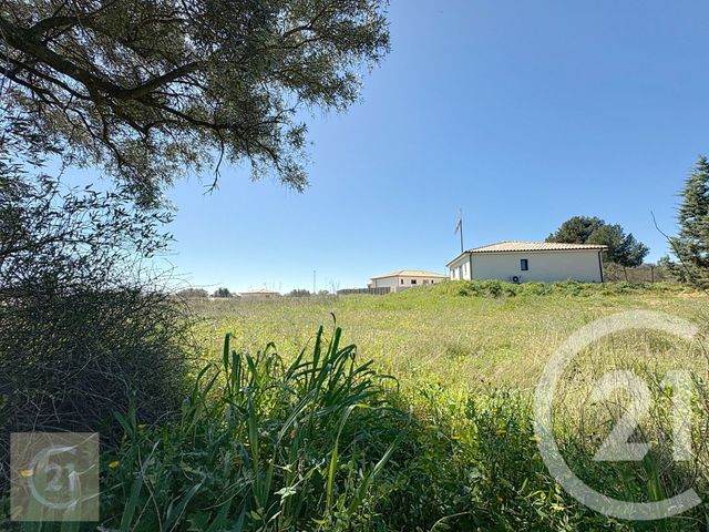 Terrain &agrave; vendre - 499 m2 - Cazouls Les Beziers - 34 - LANGUEDOC-ROUSSILLON