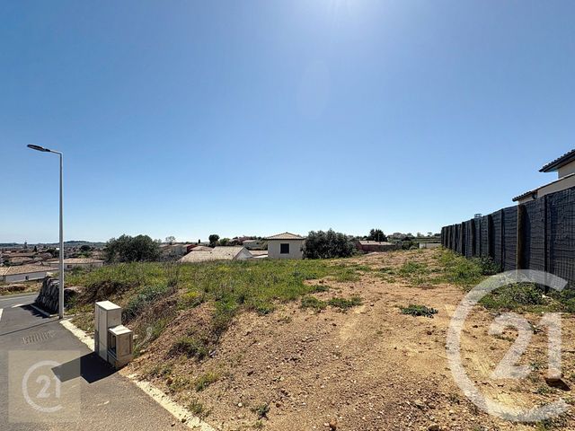 Terrain &agrave; vendre - 710 m2 - Cazouls Les Beziers - 34 - LANGUEDOC-ROUSSILLON