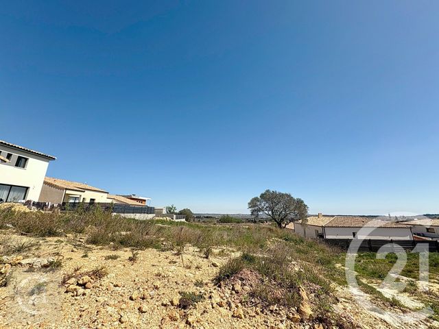 Terrain &agrave; vendre - 710 m2 - Cazouls Les Beziers - 34 - LANGUEDOC-ROUSSILLON
