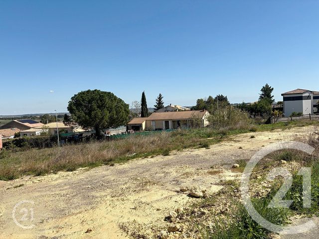 Terrain &agrave; vendre - 710 m2 - Cazouls Les Beziers - 34 - LANGUEDOC-ROUSSILLON