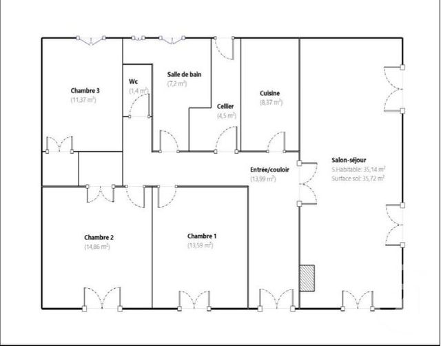Maison &agrave; vendre - 4 pi&egrave;ces - 110 m2 - Villate - 31 - MIDI-PYRENEES