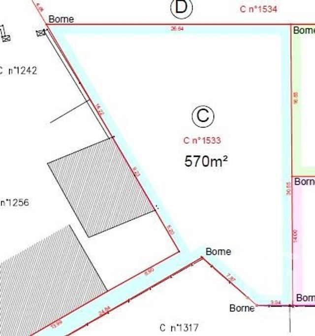 Terrain à vendre - 434 m2 - Les Granges Le Roi - 91 - ILE-DE-FRANCE