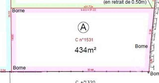 Terrain à vendre - 434 m2 - Les Granges Le Roi - 91 - ILE-DE-FRANCE