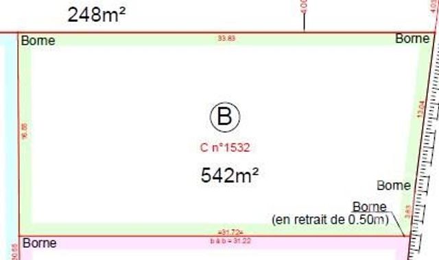 Terrain à vendre - 434 m2 - Les Granges Le Roi - 91 - ILE-DE-FRANCE