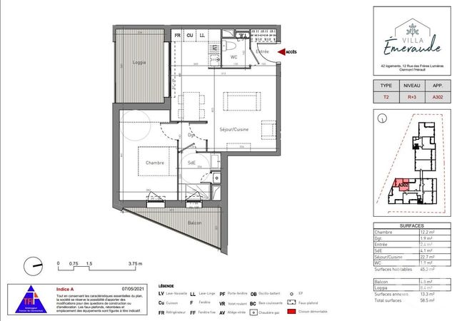 Prix immobilier CLERMONT L HERAULT - Photo d’un appartement vendu