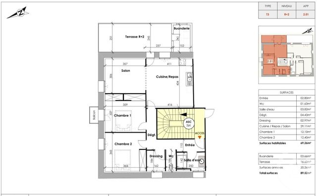appartement - CLERMONT L HERAULT - 34