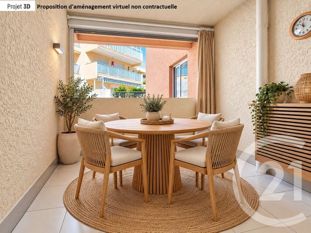 Appartement &agrave; vendre - 2 pi&egrave;ces - 29,21 m2 - Frejus - 83 - PROVENCE-ALPES-COTE-D-AZUR