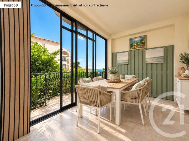 Appartement T2 &agrave; vendre - 2 pi&egrave;ces - 49,82 m2 - Frejus - 83 - PROVENCE-ALPES-COTE-D-AZUR