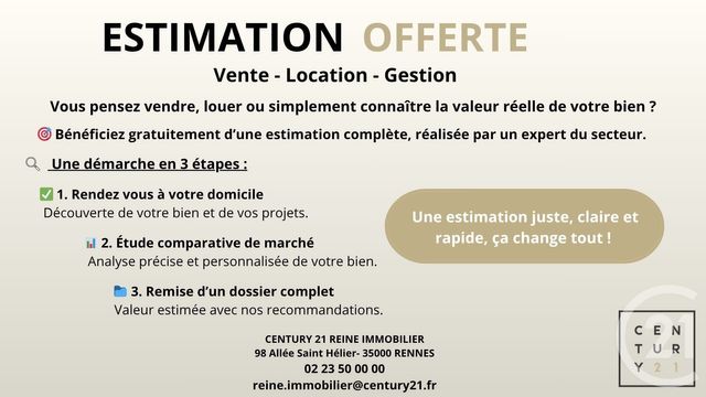 Maison &agrave; vendre - 7 pi&egrave;ces - 199 m2 - Rennes - 35 - BRETAGNE