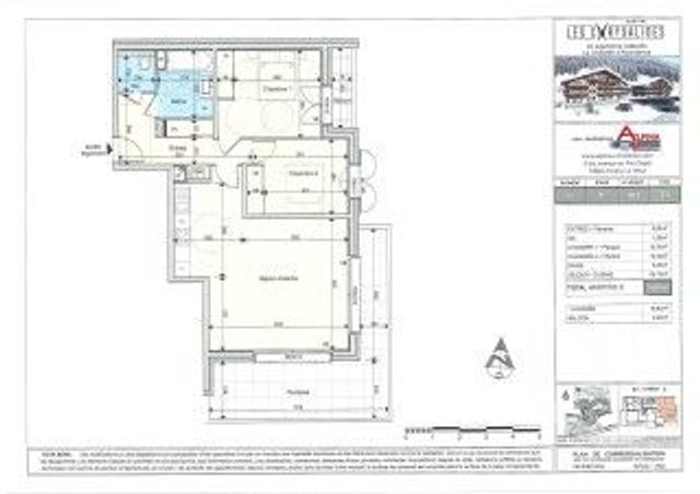 Appartement T3 &agrave; vendre - 3 pi&egrave;ces - 72,05 m2 - La Chapelle D Abondance - 74 - RHONE-ALPES