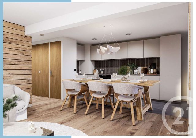 Appartement F2 bis &agrave; vendre - 3 pi&egrave;ces - 56,34 m2 - Chatel - 74 - RHONE-ALPES