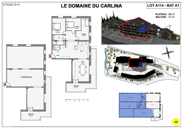Appartement F4 &agrave; vendre - 4 pi&egrave;ces - 99 m2 - La Chapelle D Abondance - 74 - RHONE-ALPES