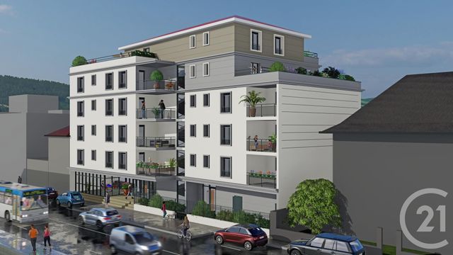 Appartement T2 à vendre - 2 pièces - 46,27 m2 - Bourgoin Jallieu - 38 - RHONE-ALPES