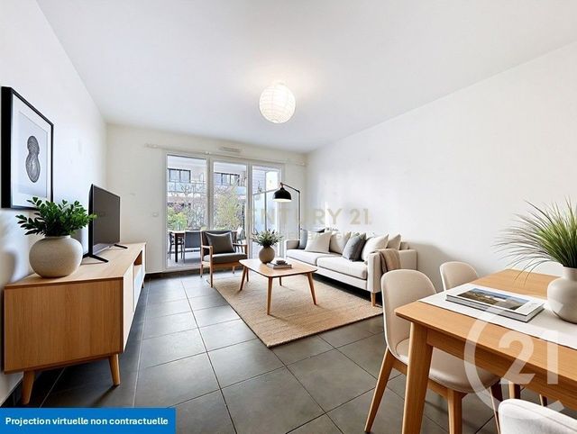 Appartement T2 &agrave; vendre - 2 pi&egrave;ces - 44,14 m2 - Bourgoin Jallieu - 38 - RHONE-ALPES