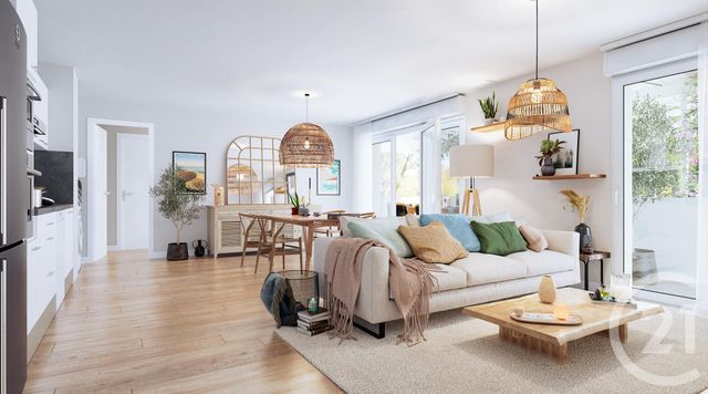 Appartement T3 à vendre - 3 pièces - 67,35 m2 - Gujan Mestras - 33 - AQUITAINE