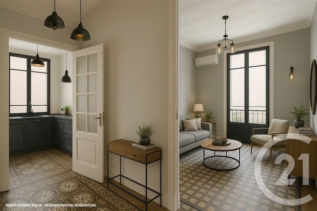 Appartement F4 à vendre - 5 pièces - 95,43 m2 - Beausoleil - 06 - PROVENCE-ALPES-COTE-D-AZUR