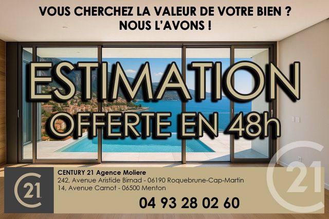 Appartement F2 &agrave; vendre - 2 pi&egrave;ces - 56,21 m2 - Menton - 06 - PROVENCE-ALPES-COTE-D-AZUR