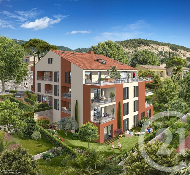 Appartement F3 &agrave; vendre - 3 pi&egrave;ces - 58,05 m2 - La Turbie - 06 - PROVENCE-ALPES-COTE-D-AZUR