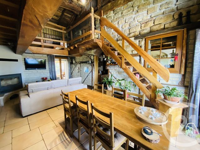 Maison &agrave; vendre - 9 pi&egrave;ces - 196,92 m2 - Dommartin Les Cuiseaux - 71 - BOURGOGNE